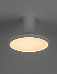 Plafoniera LED din metal alb reglabila Ovidia