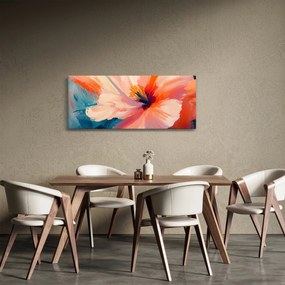 Tablou - Floare pictată (120x50 cm)