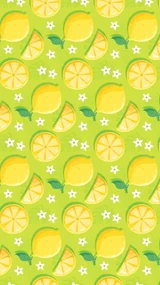 Prosop plaja LEMONS 100x180 cm verde, 100% microfibra