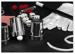 Tablou cu uneltele de magie (70x50 cm)