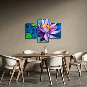 Tablou - Nufăr pe apă (90x60 cm)