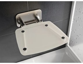 Ravak B8F0000052 - Scaun rabatabil pentru duș OVO, din oțel inoxidabil