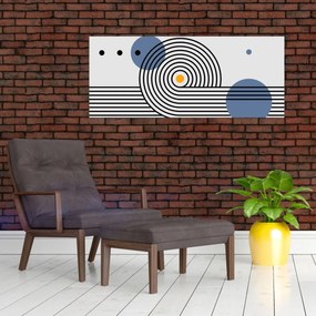 Tablou - Abstracție minimalistă N⁰1 (120x50 cm)