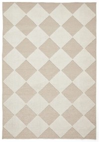 Covor alb-bej lavabil 160x230 cm Lyna Beige&amp;White – Think Rugs
