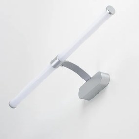 Brilagi TUBEO Iluminare LED pentru oglindă de baie, 8 W, 230 V, 60 cm, IP44, argintiu