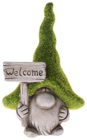 Decorațiune de grădină Welcome Elf, 16 x 25 x 10,5 cm