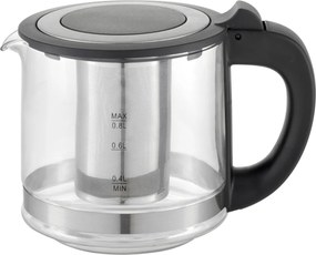 Set fierbator electric plus ceainic Zilan ZLN4858 Argintiu, putere 2200W, capacitate 1.8L si 0.8L