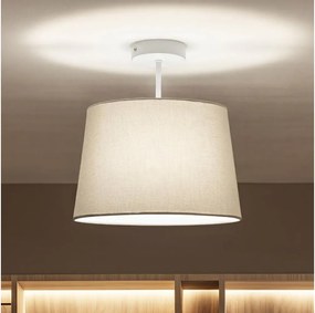 Brilagi - Lustră aplicată LED CERIA 1xE27/60W/230V Ø 30 cm alb/gri