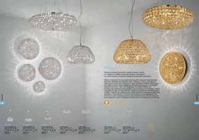 Lustra, Pendul cristal Venezian diam. 65cmKING SP12 CROMO 088013