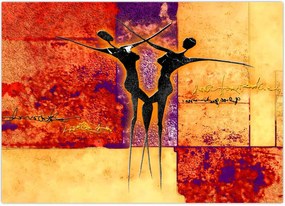 Tablou - Zeița africană (70x50 cm)