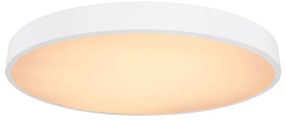 Plafoniera LED dimabila cu telecomanda design modern WISS alb 41744-48 GL