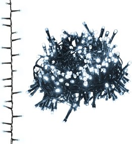 vidaXL Instalație compactă cu 1000 LED-uri, alb rece, 25 m, PVC
