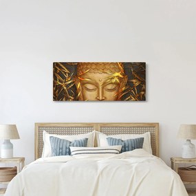 Tablou - Buddha de aur (120x50 cm)