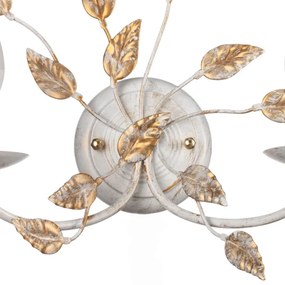 Aplică ONLI COLLANA 1xE14/6W/230V alb/auriu