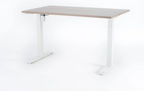Viva New Generation 2.0, Birou reglabil electric, un singur motor - Premium - 1400x800x25 - Robson - Alb