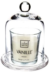 Lumanare parfumata cu clopot sticla VANILLE, 120 grame