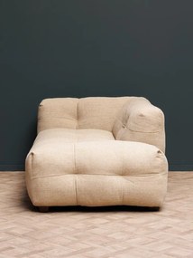 Sofa tip daybed din stofă, bej, 168×103×75 cm, " Médard"