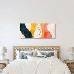 Tablou - Ilustrație colorată minimalistă II. (120x50 cm)