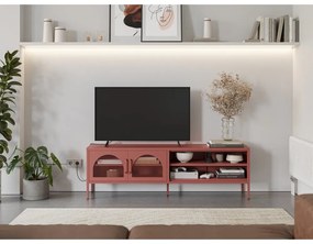 Comodă TV cărămizie 160x50 cm Diora – Marckeric