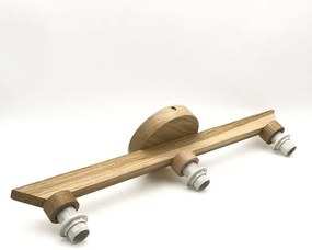 Lustră aplicată Brilagi ANTHONY 3xE14/40W/230V stejar/bej