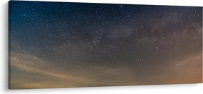 Tablou cu cerul nocturn (120x50 cm)