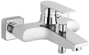 FERRO - Baterie pentru cadă ALGEO SQUARE, crom lucios