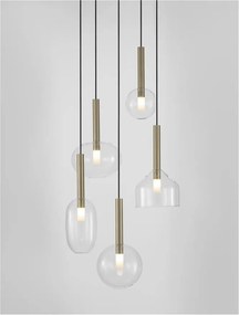 Lustra suspendata design decorativ modern AMELIA 5L