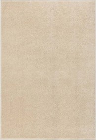 vidaXL Covor cu fire scurte, bej, 160x230 cm