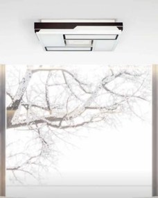 Plafoniera LED 100W, Alb/Maro, Council v2, Kelektron
