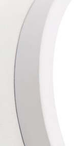 Mini Plafoniera LED design slim LERO D-18cm alba
