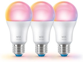 Becuri smart LED E27, 3 buc. 9 W – WiZ