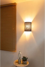 Brilagi - Aplică de perete LED BOHO STYLE 1xE27/15W/230V maro