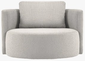 Fotoliu rotativ Bliss boucle L112 cm