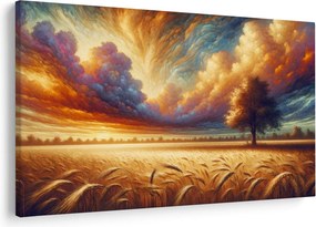 Tablou – Arbore pe câmp (90x60 cm)