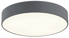 Plafoniera moderna design circular DARLING 35cm gri