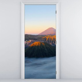 Fototapet pentru ușă - Munții Bromo din Indonezia (95x205cm)