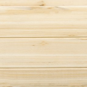 Outsunny Pat Ridicat pentru Cultivat Legume, Lada din Lemn de Brad cu Fund Deschis și Compartimente, 76x30x155 cm, Alb | Aosom Romania