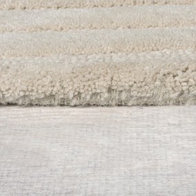 Covor tip traversă crem țesut manual din lână 60x230 cm Mesmerise Natural – Flair Rugs