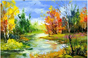 Tablou - Peisaj - pictură (90x60 cm)