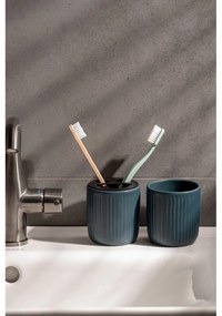 Set de accesorii de baie albastru din ceramică Neat – PT LIVING