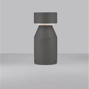Stalp exterior din ciment IP65 LED Lua H-35,5cm