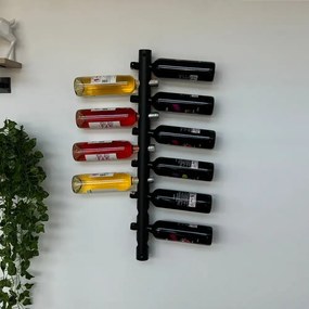 Raft de perete/suport vinuri, Wine Stand Homs, metal