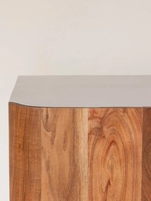 Bufet din acacia si lemn de mango, cu 4 usi ,"Villalba"