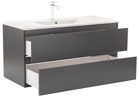 Mobilier complet de baie Vario Forte 100 antracit-antracit