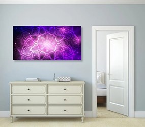 Tablou Mandala cu un fundal de galaxie