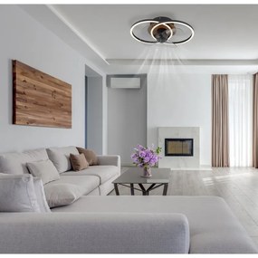 Lustra LED cu ventilator si telecomanda KAREN 03661 GL