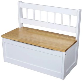 Bancă de copii albă – Deco Pleasure