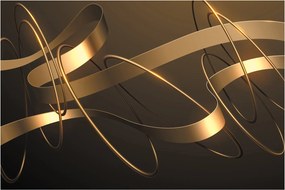 Tablou - Panglici de bronz (90x60 cm)