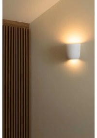 Aplică FARO 63428 KAPPU 1xE14/7W/230V 15,8x15 cm alb