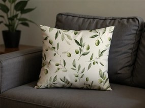 Fata de perna din policoton OLIVE POLY 45x45 cm, verde